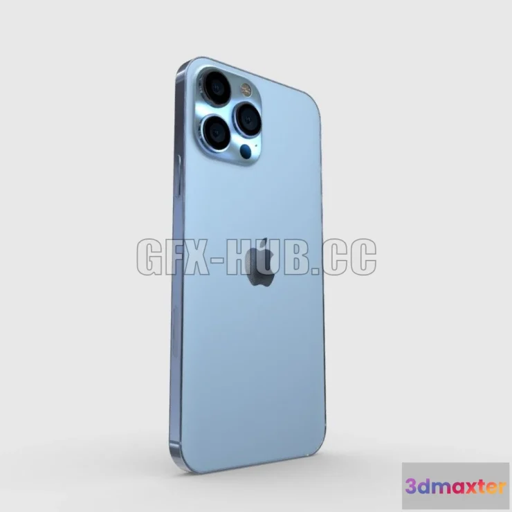 1182396 - PBR Game 3D Model - Apple iPhone 13 Pro Max