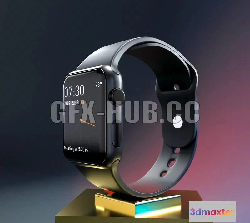 1182404 - PBR Game 3D Model - Apple Watch
