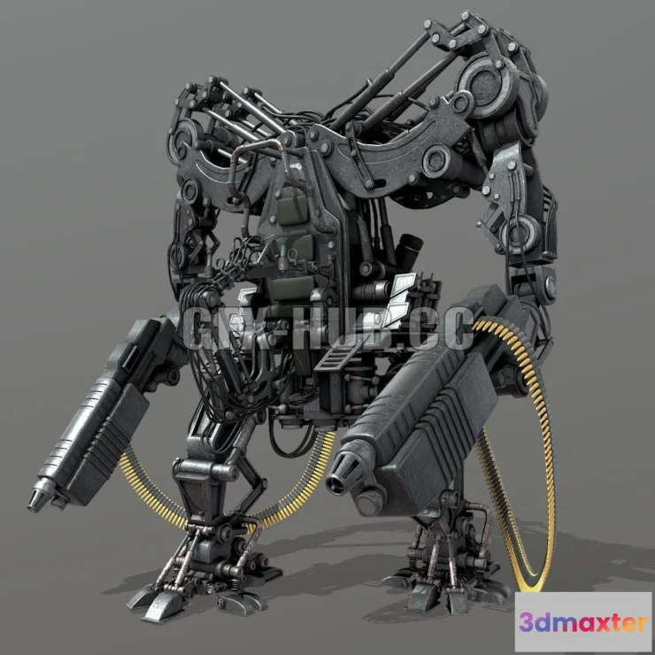 1182406 - PBR Game 3D Model - APU - Matrix (Animated)