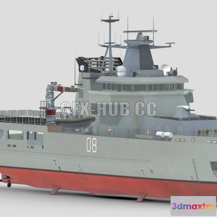 1182418 - PBR Game 3D Model - Arafura Class OPV