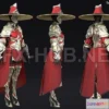 1182432 - PBR Game 3D Model - Armor Set