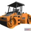 1182522 - PBR Game 3D Model - Asphalt Road Roller
