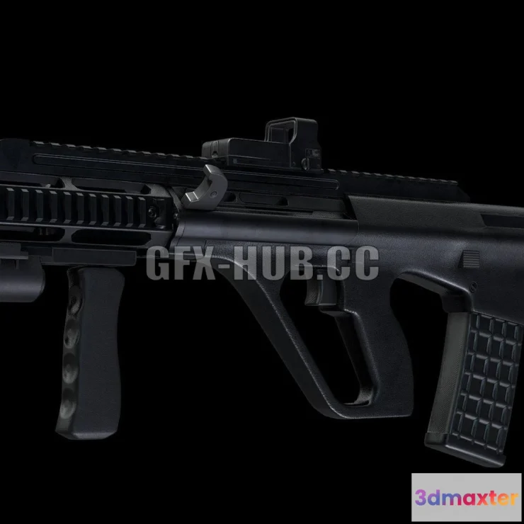 1182610 - PBR Game 3D Model - AUG A3