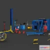 1182624 - PBR Game 3D Model - Autoservice Props Pack