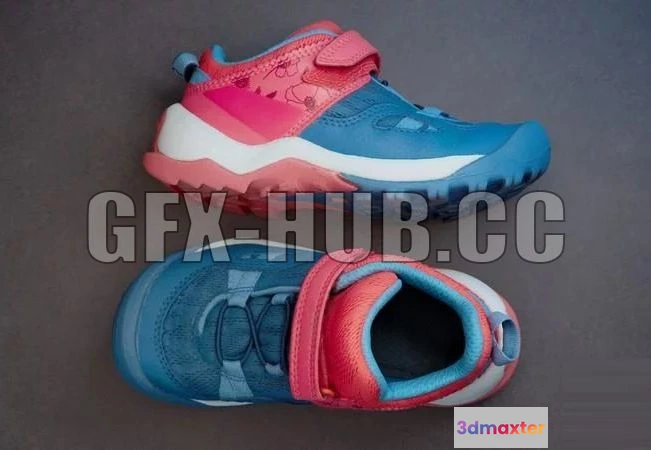 1182660 - PBR Game 3D Model - Baby Shoe