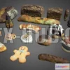 1182678 - PBR Game 3D Model - Bakery Pack