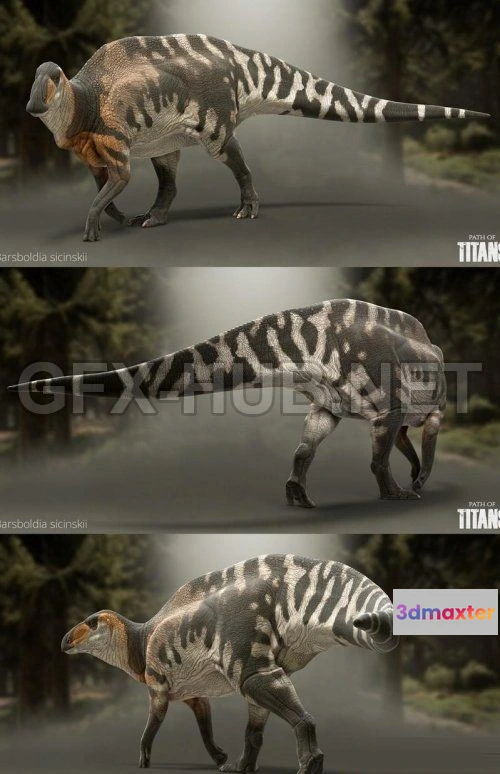 1182734 - PBR Game 3D Model - Barsboldia sicinskii