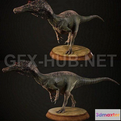 1182736 - PBR Game 3D Model - Baryonyx Walkeri Dinosaur
