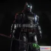 1182750 - PBR Game 3D Model - Batman Armored