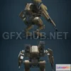 1182756 - PBR Game 3D Model - Battle Armor