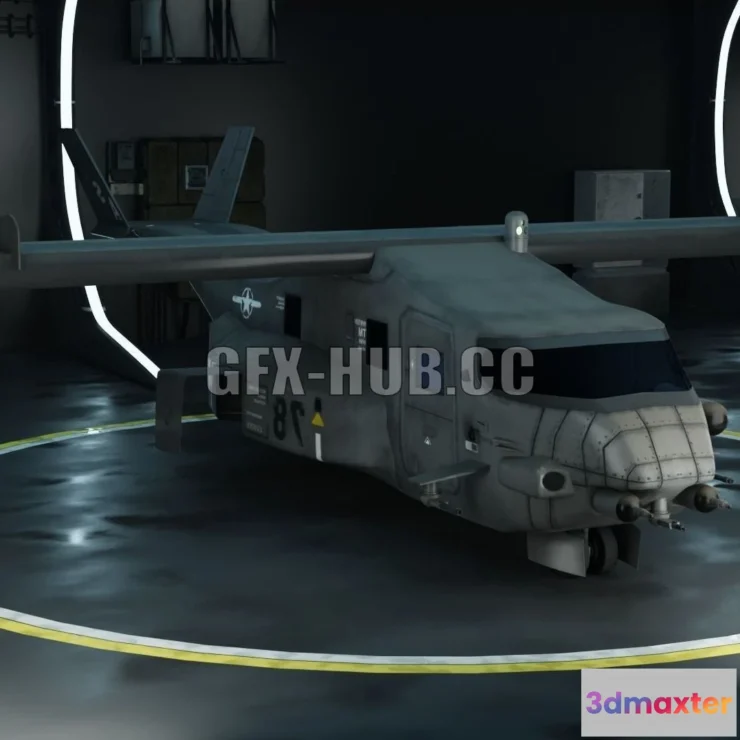 1182762 - PBR Game 3D Model - Battlefield 2042 CONDOR FLIGHT