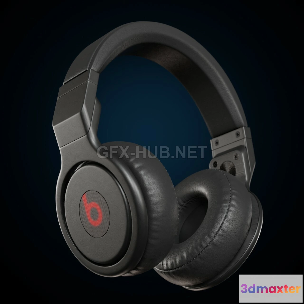 1182790 - PBR Game 3D Model - Beats Headphones