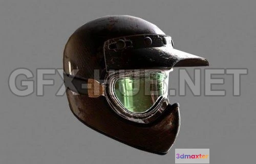 1182832 - PBR Game 3D Model - BELL HELMET MOTO 3 PBR