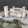 1182836 - PBR Game 3D Model - Bellver castle