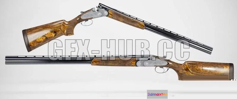 1182854 - PBR Game 3D Model - Beretta S3 homage shotgun