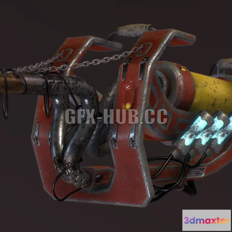 1182866 - PBR Game 3D Model - BF-52 Roaster