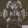 1182870 - PBR Game 3D Model - Big Boi Bot