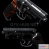 1182936 - PBR Game 3D Model - Blaster LAPD2019 Blade Runner