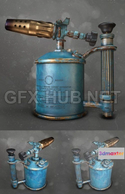 1182958 - PBR Game 3D Model - Blow Torch