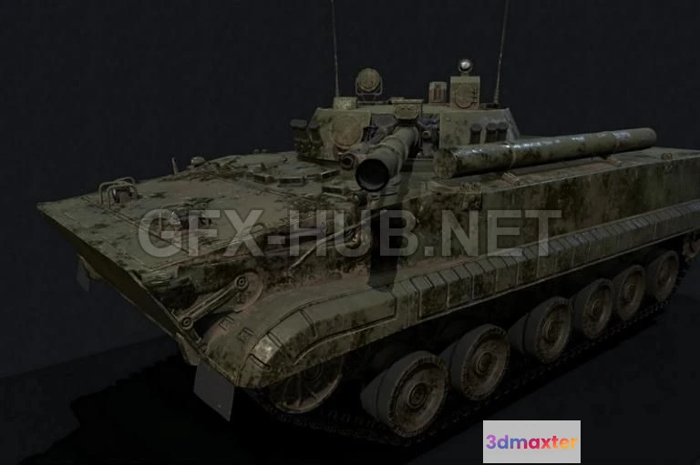 1182970 - PBR Game 3D Model - BMP-3 PBR