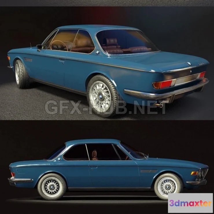 1182974 - PBR Game 3D Model - BMW 3cs