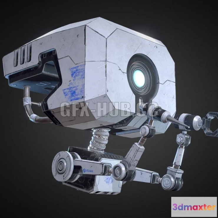 1183036 - PBR Game 3D Model - Bot