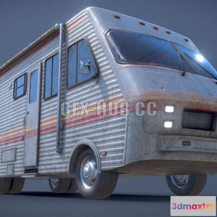 1183064 - PBR Game 3D Model - Breaking Bad RV