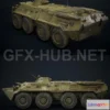 1183100 - PBR Game 3D Model - BTR - 80