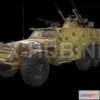 1183106 - PBR Game 3D Model - BTR-152 TCM-20 PBR