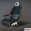 1183170 - PBR Game 3D Model - Bussines jet seat