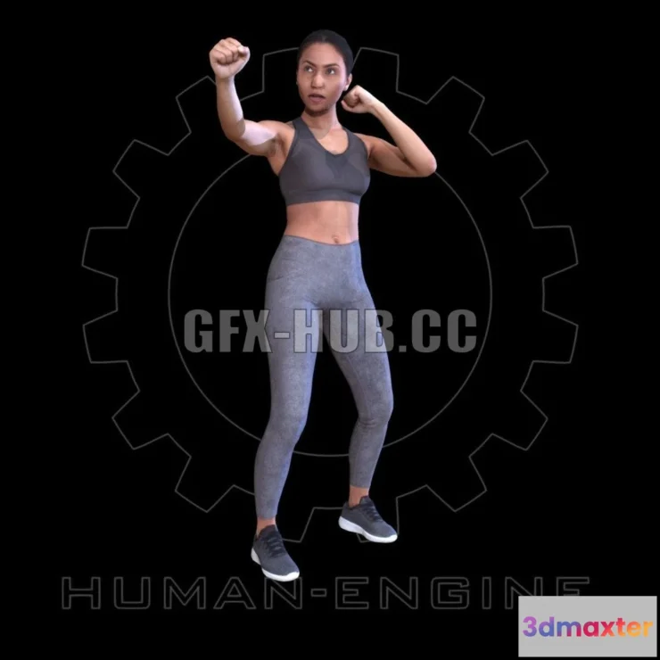 1183204 - PBR Game 3D Model - Calypso Female Character