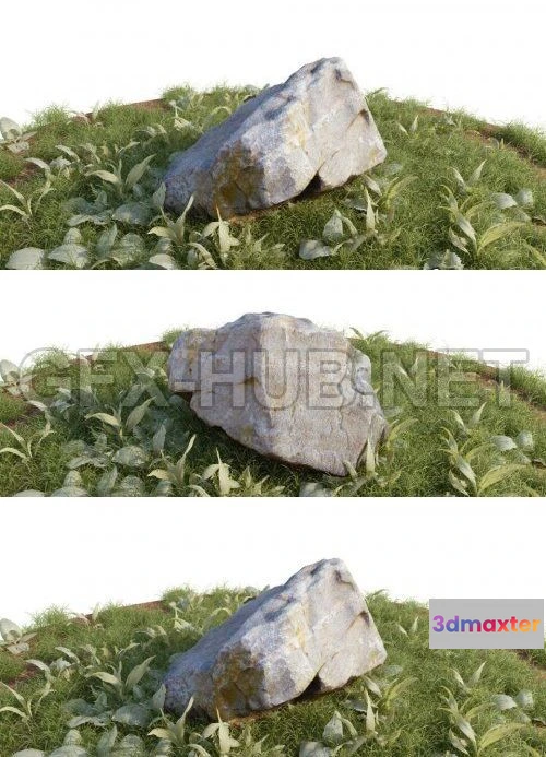 1183226 - PBR Game 3D Model - Canned stone (3dm, fbx)