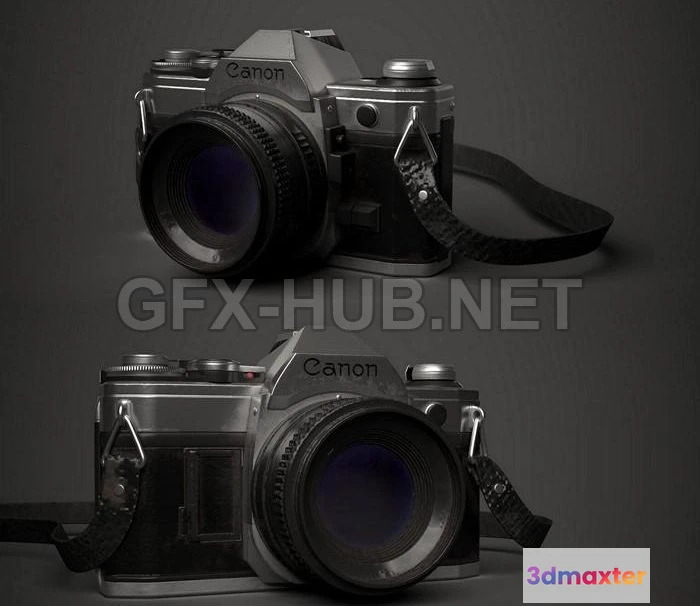 1183228 - PBR Game 3D Model - Canon AE-1