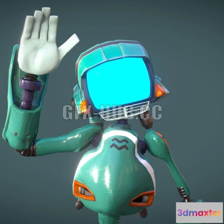 1183236 - PBR Game 3D Model - Canti - VR Chat Ready