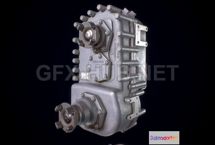 1183262 - PBR Game 3D Model - Car Transfer Case