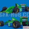 1183294 - PBR Game 3D Model - Cartoon Formula 1991