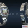 1183324 - PBR Game 3D Model - Casio A168 Classic PBR
