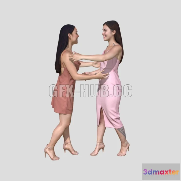 1183478 - PBR Game 3D Model - Charley 1911 & 1983