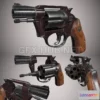 1183486 - PBR Game 3D Model - Charter Arms Undercoverette 32 Revolver