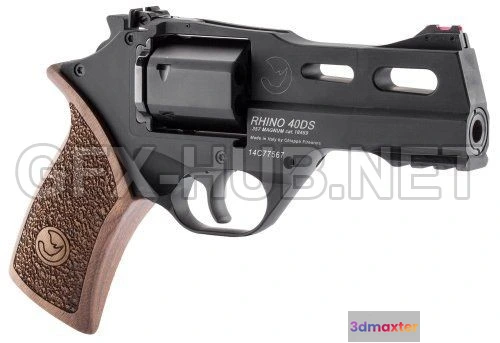 1183500 - PBR Game 3D Model - Chiappa Rhino