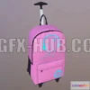 1183506 - PBR Game 3D Model - Children School Bag