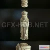 1183512 - PBR Game 3D Model - Chinese Statue 01 PBR