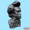 1183526 - PBR Game 3D Model - Chopin Sculpture