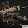 1183546 - PBR Game 3D Model - Chukavin SVC-h semi-automatic sniper