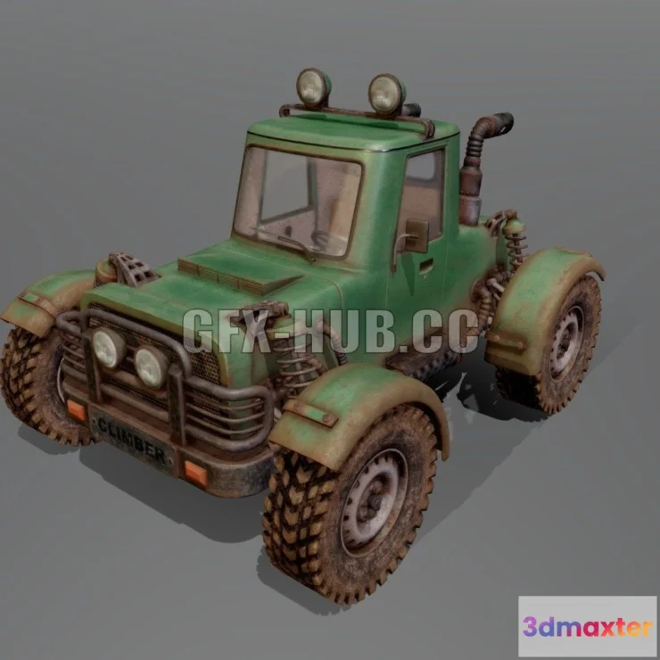 1183592 - PBR Game 3D Model - Climber