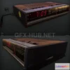 1183594 - PBR Game 3D Model - Clock Radio PBR