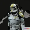 1183596 - PBR Game 3D Model - Clone Trooper Sky Corps