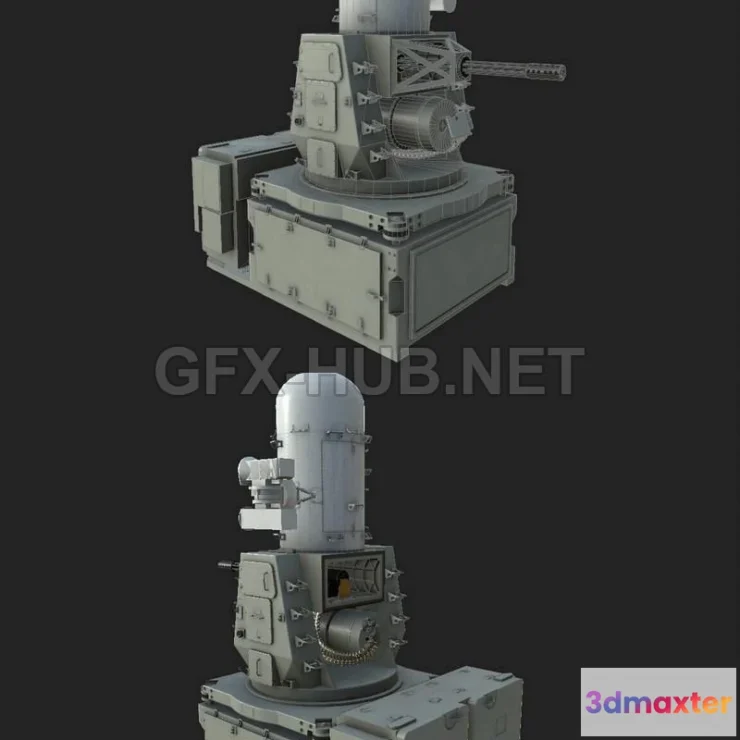 1183604 - PBR Game 3D Model - Close-in Weapon System