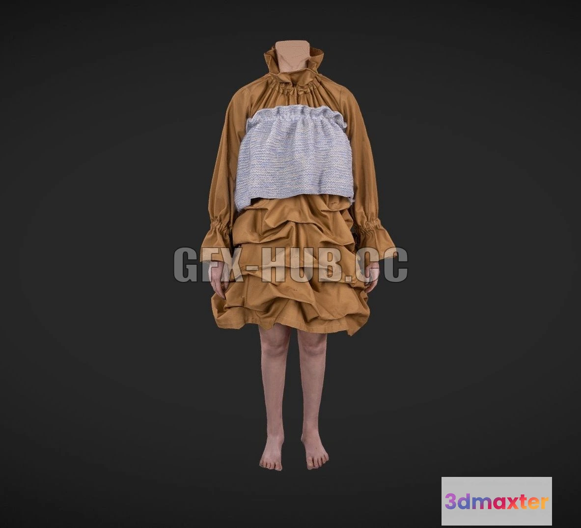 1183606 - PBR Game 3D Model - Clothes Design by Amalie Laigaard Prang