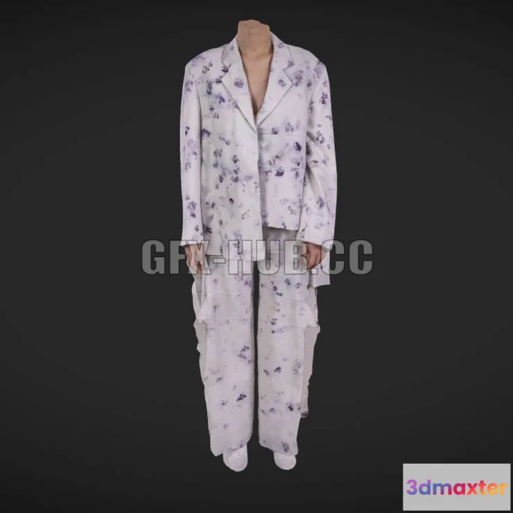 1183608 - PBR Game 3D Model - Clothes Design by Clara Aranda